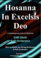 Hosanna In Excelsis Deo SAB choral sheet music cover